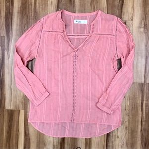 Carve Organic Cotton Pink Tunic